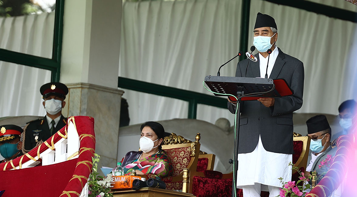 मोहम्मद दिवसले राष्ट्रिय एकता र अखण्डतालाई थप मजबुत बनाउने प्रधानमन्त्री देउवाको विश्वास